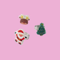 Kaiser Mini Christmas Ring Set 6 Pack - Festive