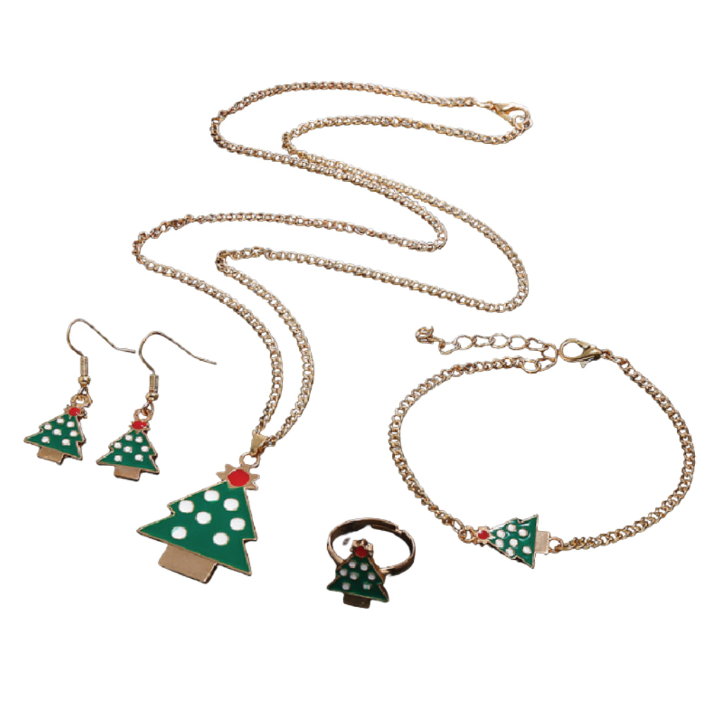 Kaiser Mini Christmas Jewellery Set 4 pcs - Tree