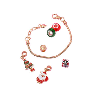 Christmas Charm Bracelet Advent Calendar - Gold
