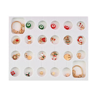 Christmas Charm Bracelet Advent Calendar - Gold