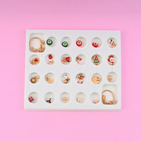 Christmas Charm Bracelet Advent Calendar - Gold