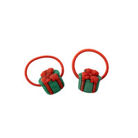 Kaiser Mini Christmas 2 Pack Fabric Hair Ties - Present