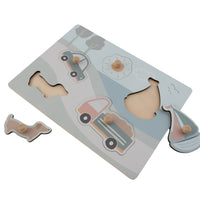 Sweet Pea Series Baby Wooden Puzzle  - SEASIDE
