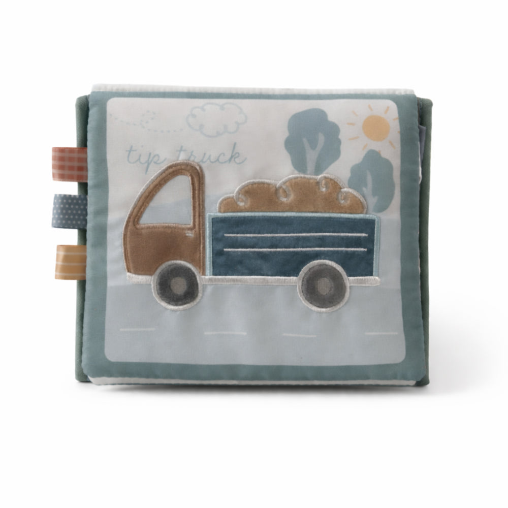 Sweet Pea Series Tummy Texture Book - BEEP BEEP