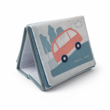 Sweet Pea Series Tummy Texture Book - BEEP BEEP