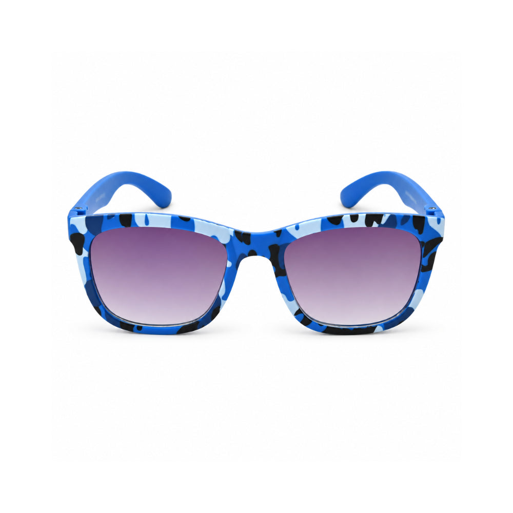 Good Vibes Kids Sunnies - TRAVELLER BLUE CAMO