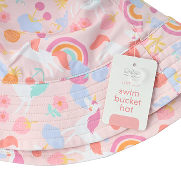 Kaiser Mini Kids Swim Bucket Hat  - UNICORN DREAMS