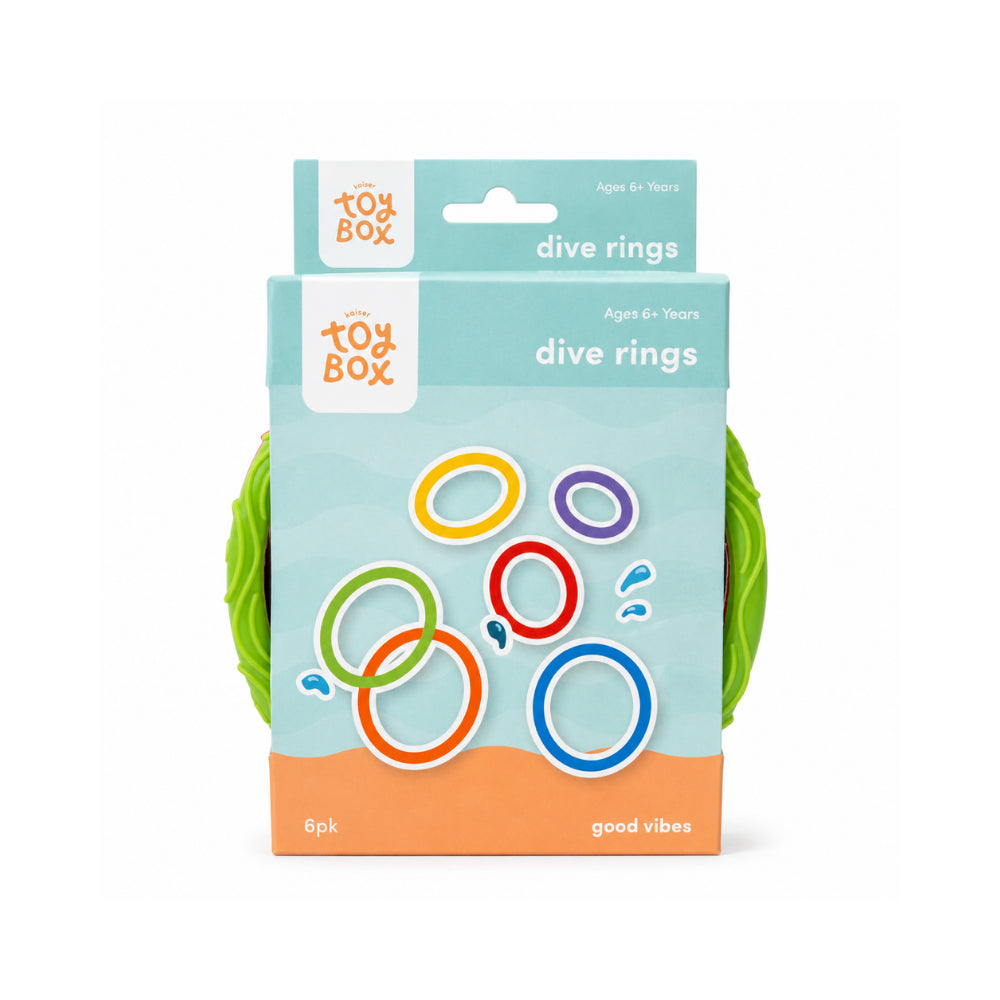 Good Vibes Kids Dive Rings 6 Pack