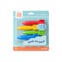 Good Vibes Kids Dive Torpedos 4 Pack - MULTI