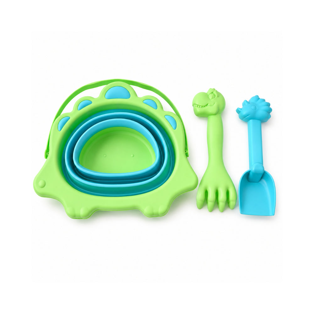Good Vibes Kids Collapsible Bucket Set - DINO