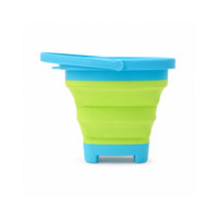 Good Vibes Kids Collapsible Bucket - GREEN