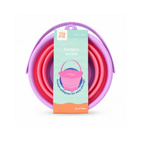 Good Vibes Kids Collapsible Bucket - PINK