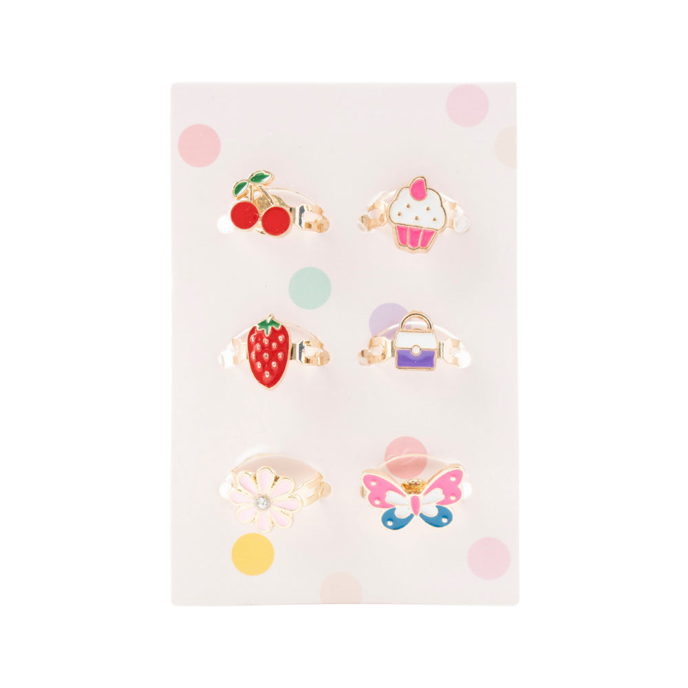 Sunnie Series Ring Set 6pk - TREATS GOLD