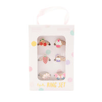 Sunnie Series Ring Set 6pk - TREATS GOLD