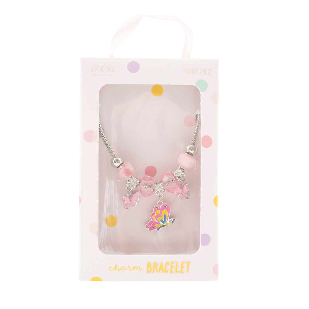 Sunnie Series Charm Bracelet - SILVER BUTTERFLY
