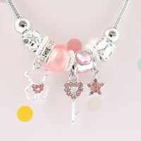 Sunnie Series Charm Bracelet - SILVER KEY