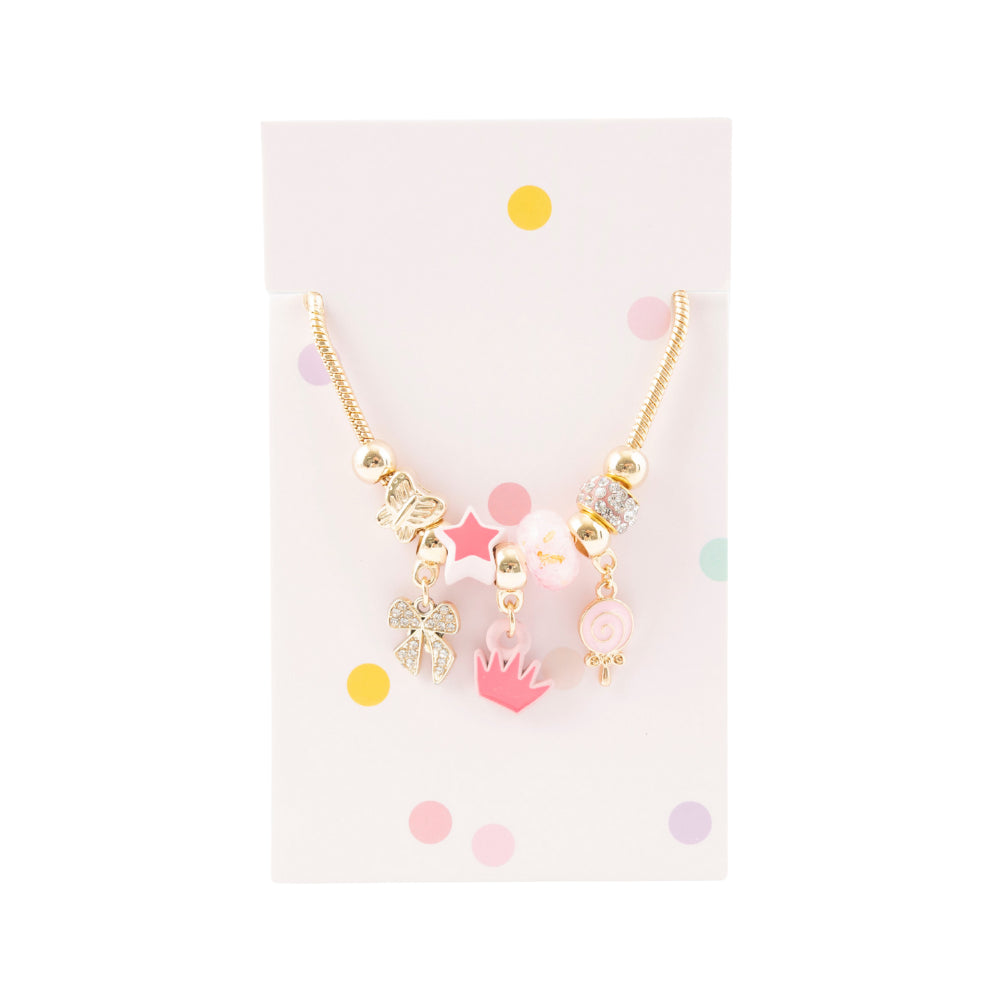 Sunnie Series Charm Bracelet - GOLD CROWN