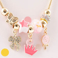 Sunnie Series Charm Bracelet - GOLD CROWN