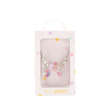 Sunnie Series Charm Bracelet - SILVER UNICORN