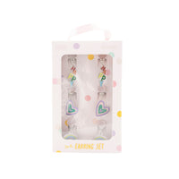 Sunnie Series Earring Set 3pk - HAPPY