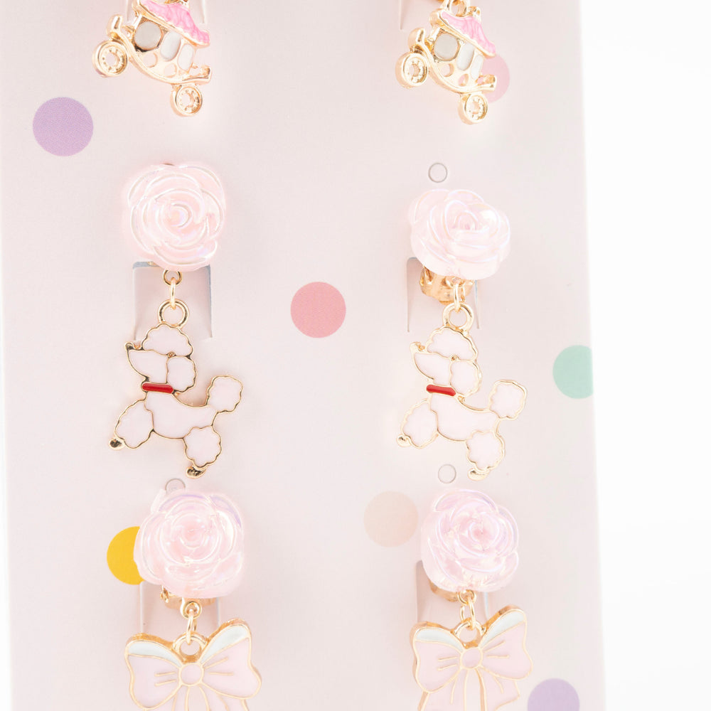 Sunnie Series Earring Set 3pk - ROSE