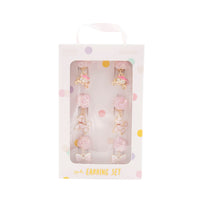 Sunnie Series Earring Set 3pk - ROSE