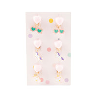 Sunnie Series Earring Set 3pk - UNICORN HEART