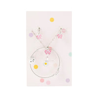 Sunnie Series Jewellery Gift Set - BUTTERFLY SILVER