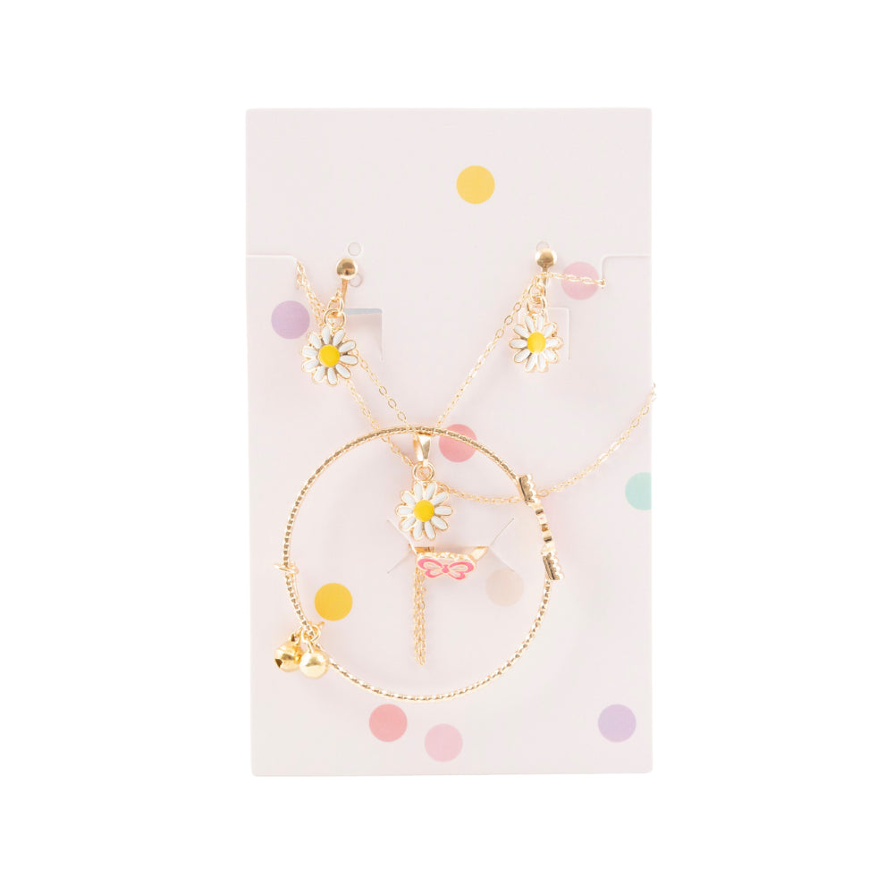 Sunnie Series Jewellery Gift Set - DAISY GOLD