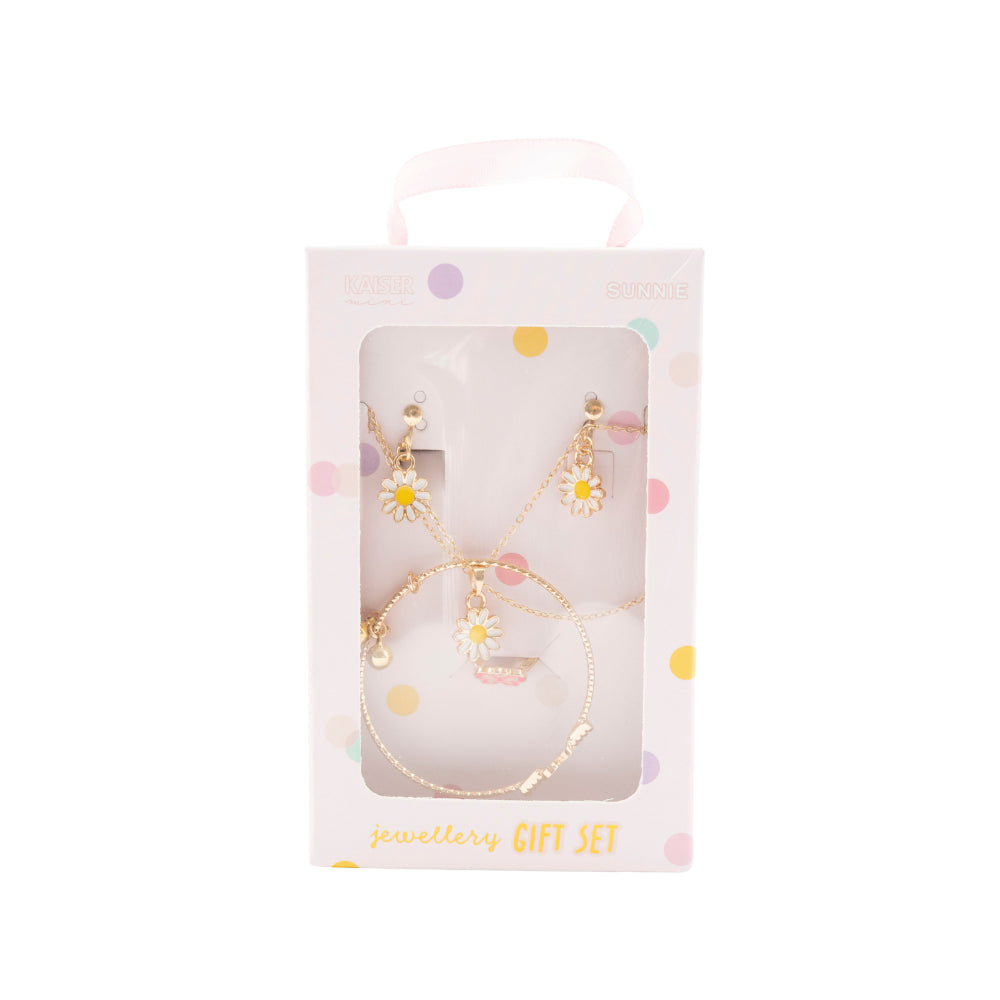 Sunnie Series Jewellery Gift Set - DAISY GOLD