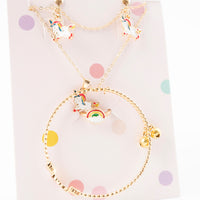 Sunnie Series Jewellery Gift Set - UNICORN GOLD