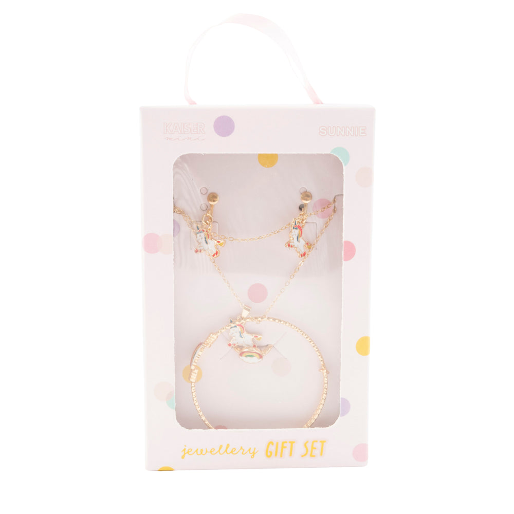 Sunnie Series Jewellery Gift Set - UNICORN GOLD