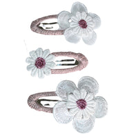 Kids Hair Clips 3pk - DAISY WOVEN