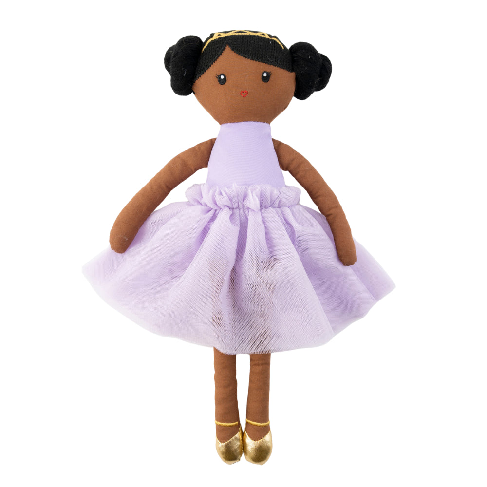 Kaiser Toy Box - Kids Fabric Doll - LILAC PRINCESS