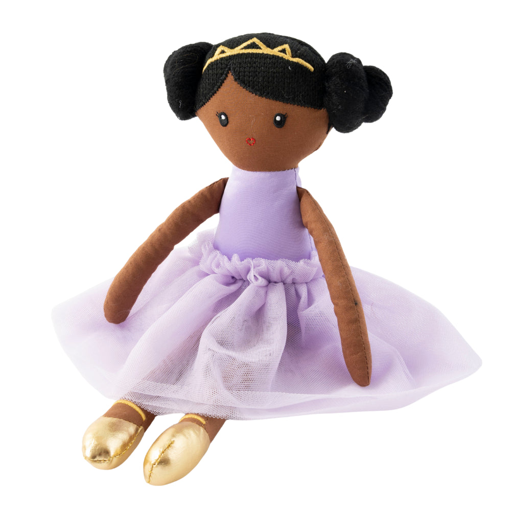 Kaiser Toy Box - Kids Fabric Doll - LILAC PRINCESS