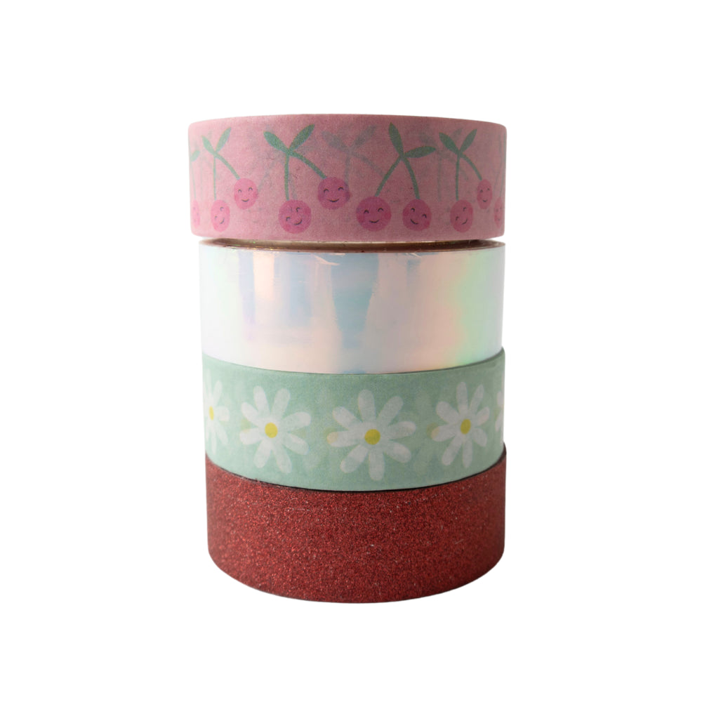 Classroom Crew Printed Tape 5pk - SHINE