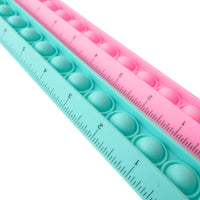 Classroom Crew Popping Ruler 2pk - PINK/MINT