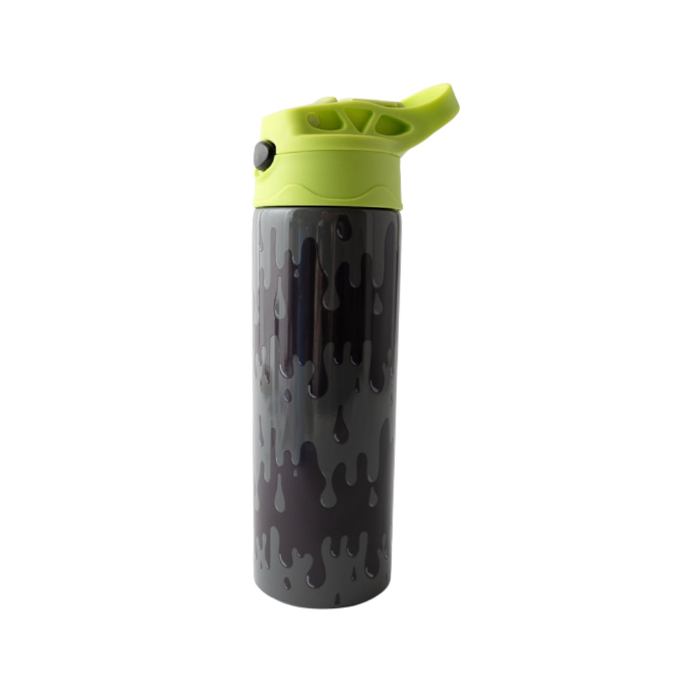 Classroom Crew Metal Drink Bottle - GREY SLIME