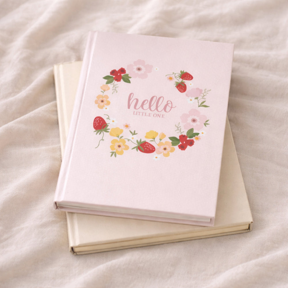 Market Day - Baby Milestone Book - FLORAL