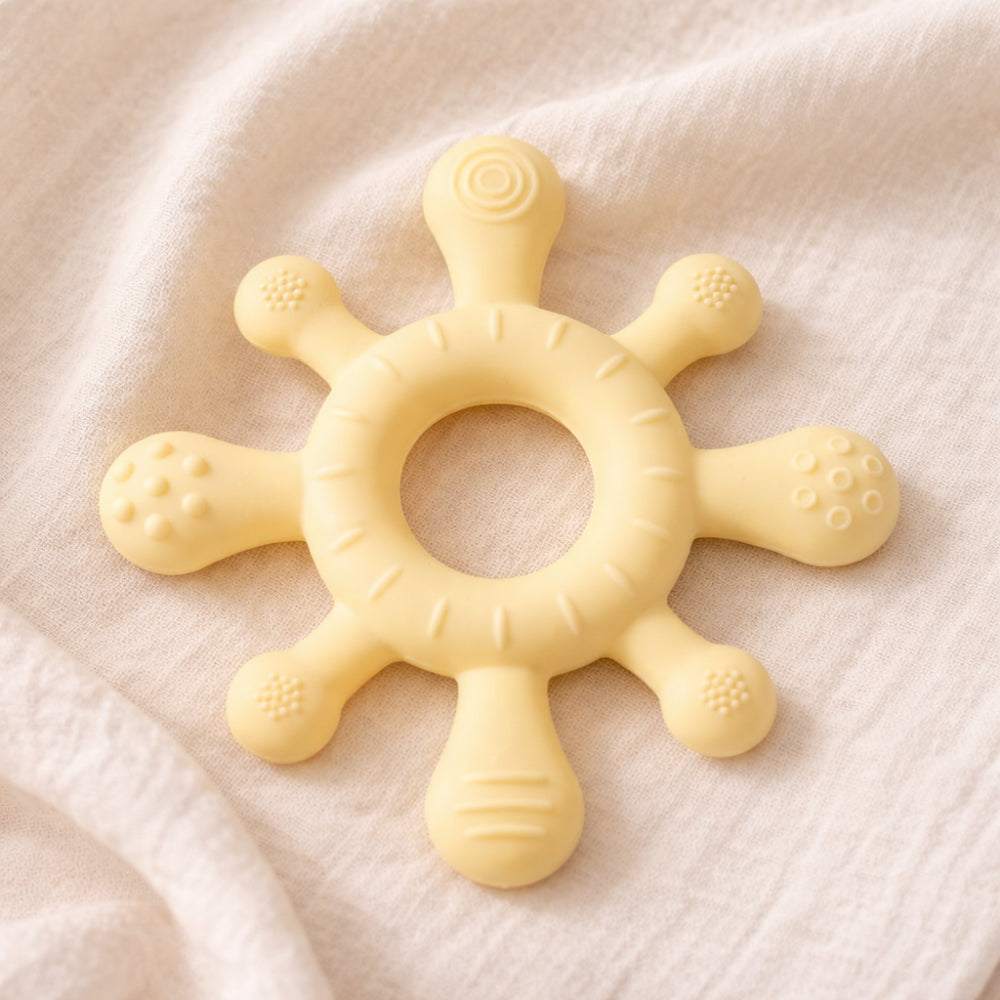 Market Day - Baby Silicone Ring Teether - STARBURST