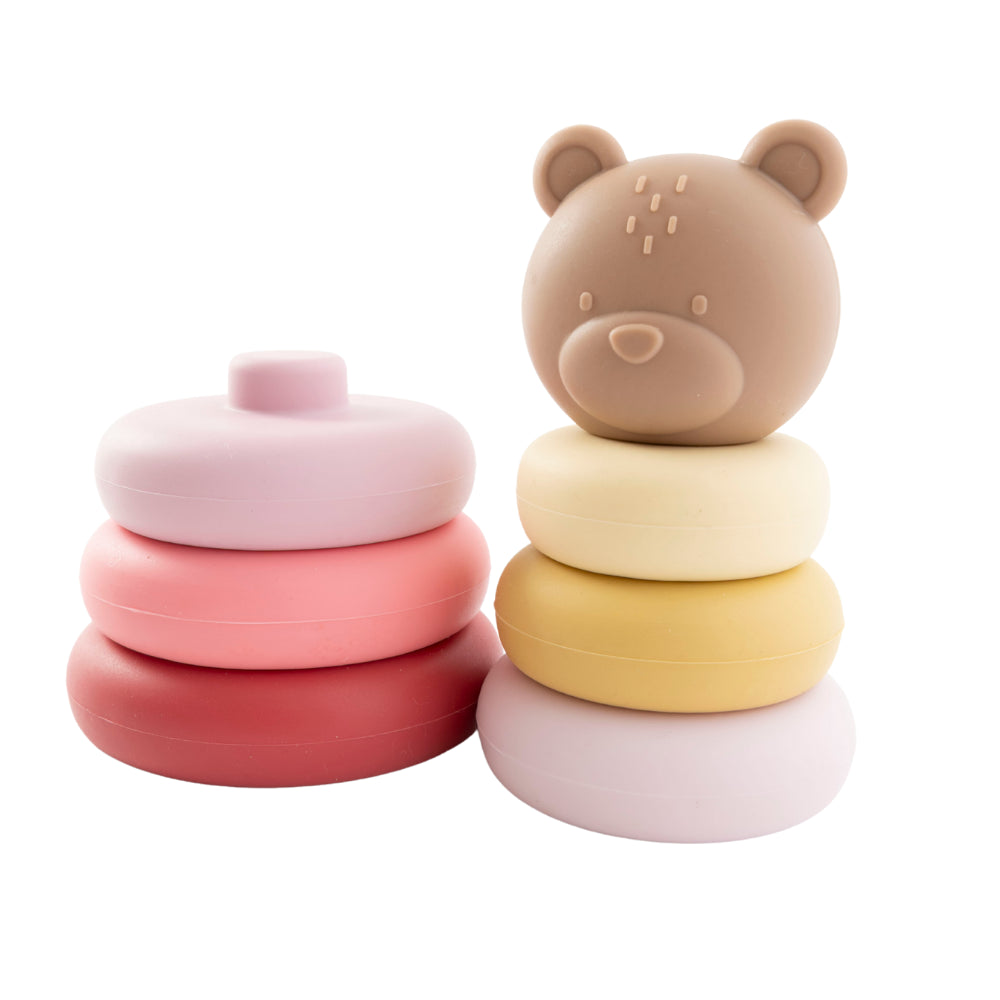 Market Day - Baby Silicone Stacker - BEAR
