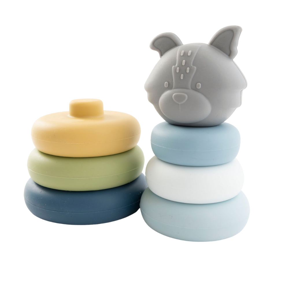 Market Day - Baby Silicone Stacker - COLLIE