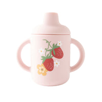 Market Day - Baby Silicone Sippy Cup - STRAWBERRY