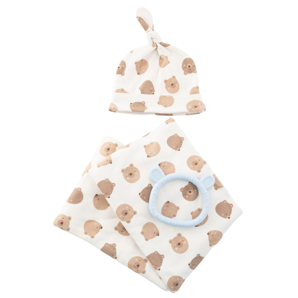 Market Day - Baby Jersey Newborn Set - BEAR