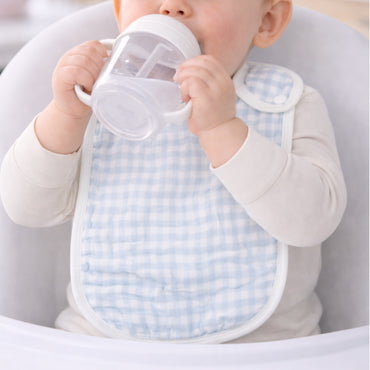 Market Day - Baby Muslin Bib 2pk - HARVEST