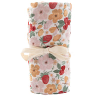 Market Day - Baby Muslin Swaddle - STRAWBERRY FIELDS