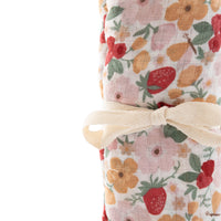 Market Day - Baby Muslin Swaddle - STRAWBERRY FIELDS