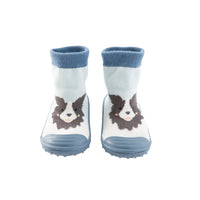 Market Day - Baby Rubber Socks - COLLIE