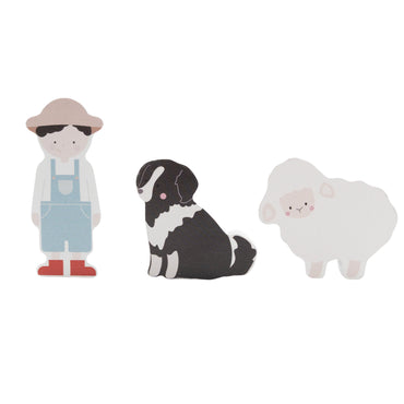 Market Day - Baby Wooden Play Set 2+ - FARM TRACTOR