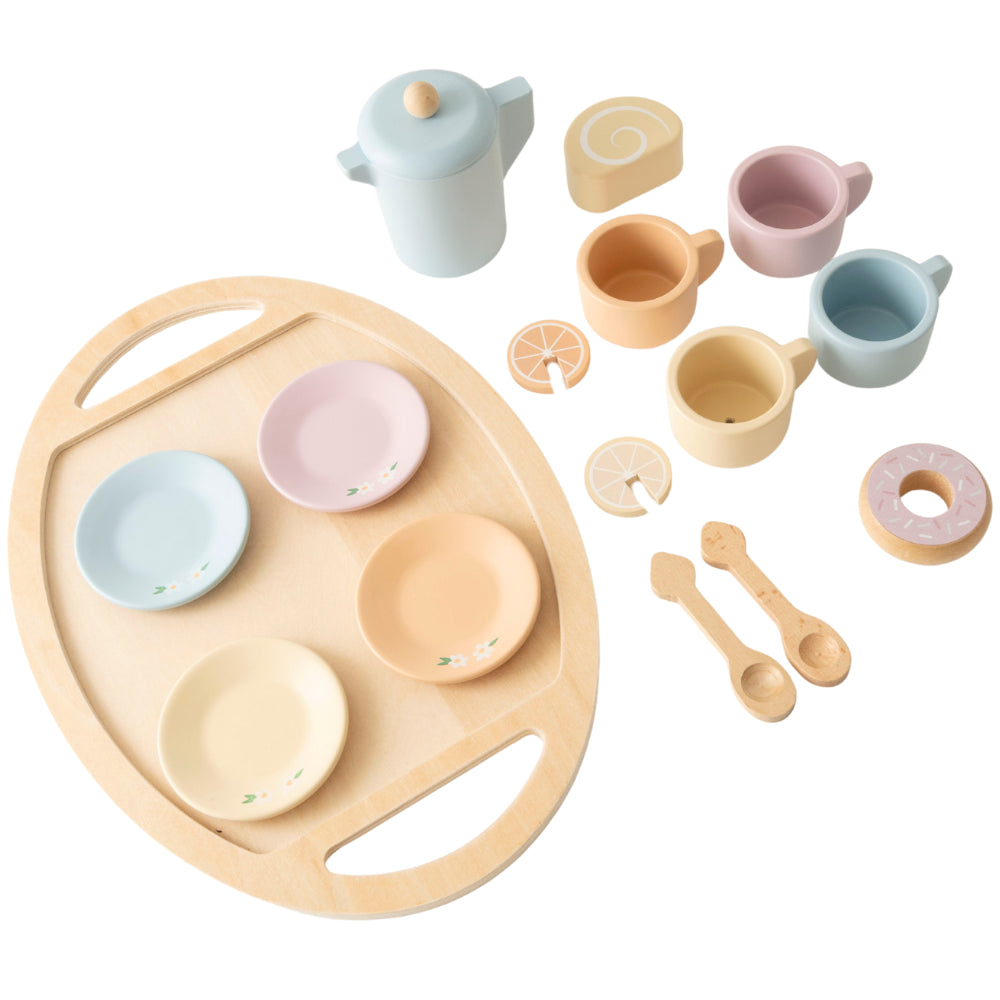 Market Day - Baby Wooden Play Set 2+ - TEA TIME